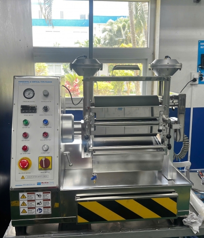 Bàn Giao Máy Horizontal & Vertical Type Padder DL-2500HV ( Máy Ép Ngấm/ Ép Vắt Dung Dịch Lên Vải) Cho Công ty TCE Vina